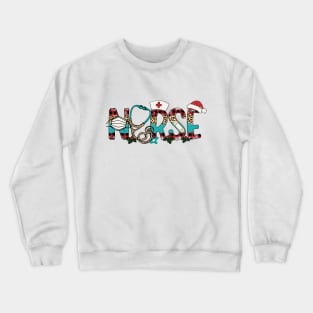 Christmas Nurse Crewneck Sweatshirt